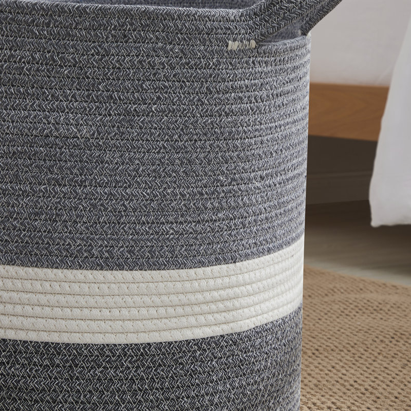 Breakwater Bay Large Rope Laundry Hamper & Reviews | Wayfair