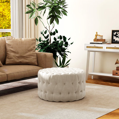 Repose-pieds rond 31,5 po Homcom