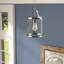 Luminaire suspendu lanterne à 1 lumière Aarav-171846018