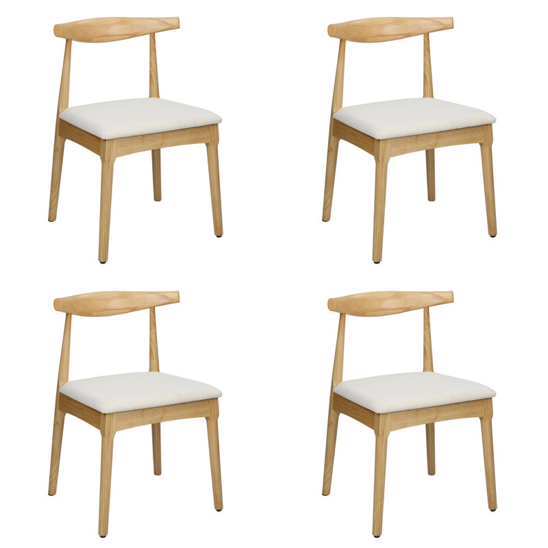 Solid Dining Chair 4 Sets