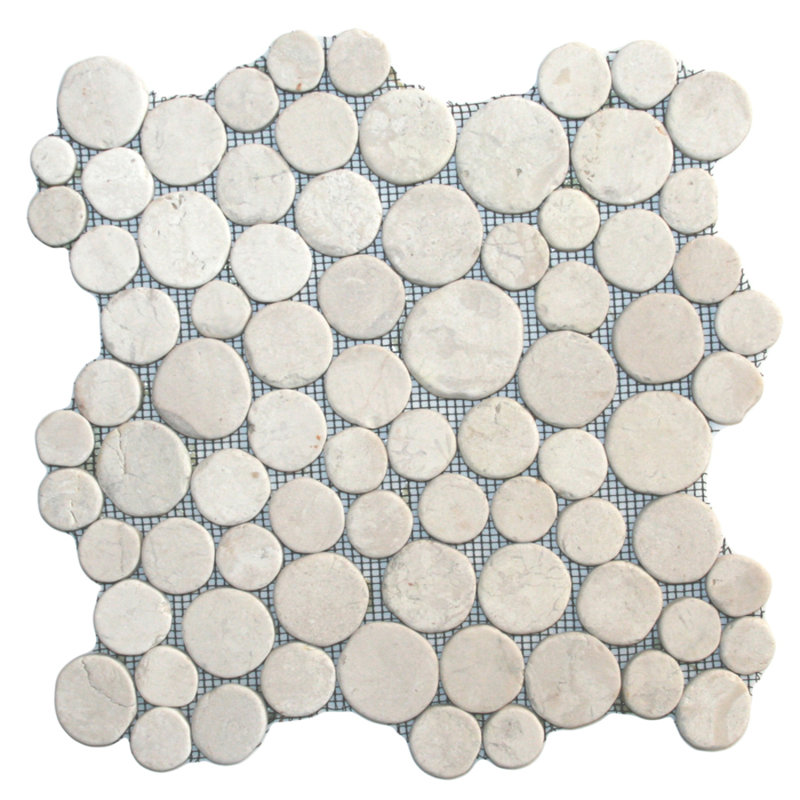 Muna 1" x 4" Natural Stone Mosaic Gray Tile Waterproof Matte Finish Ideal for Kitchen - 1 Sq Ft.