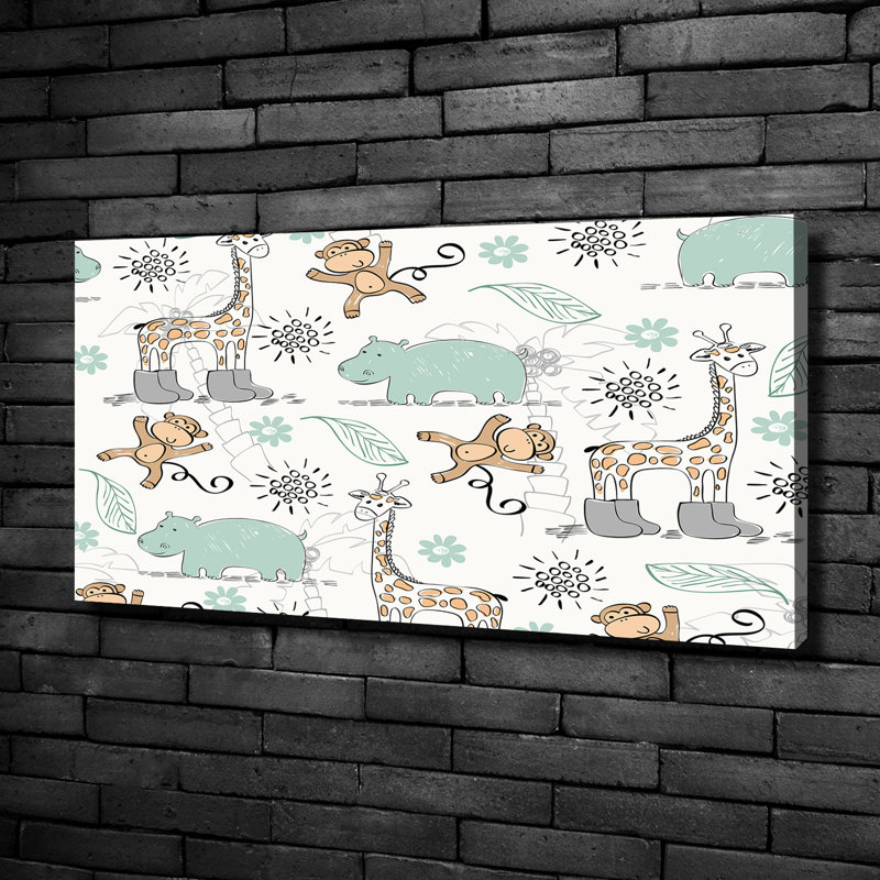 Animals - No Frame Print on Canvas