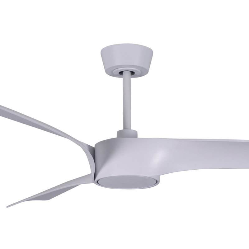 Avdul 132cm Ceiling Fan with Light Kit, White