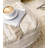 Grandcanyon Cotton Braided with Tassel Pouf, Beige