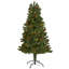Lighted Artificial Spruce Christmas Tree-1080281913