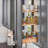 Rev-A-Shelf Wood Wall Pullout Organizer with Ball-Bearing Soft-Close for 30-Inch Height Kitchen Cabinets-23617799