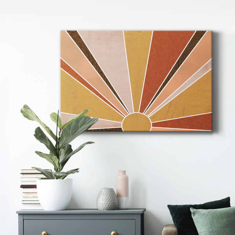 Sedona Sunrise - reproduction sur toile tendue, H 36 po x l 24 po x P 1 po