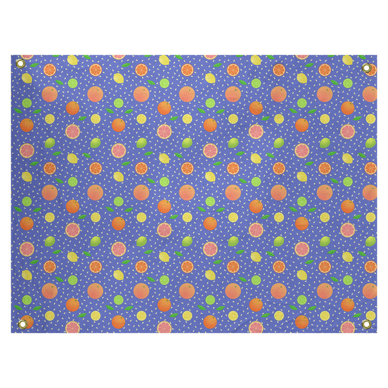 Avicia Polyester Tapestry, Indoor, 71" H x 83.5" W