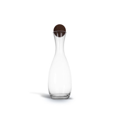 Sagaform by Widgeteer Nature Red Wine Carafe with Cork Stopper