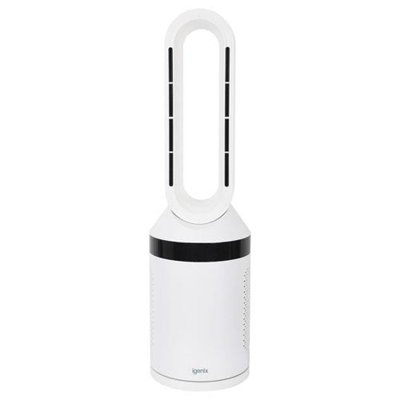 2000W 2-in-1 Bladeless PTC Fan Heater White