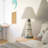 Nantucket Lighthouse Table Lamp - Antique White