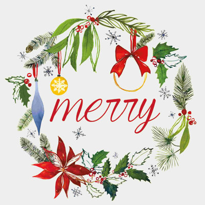 Aquarelle de Noël