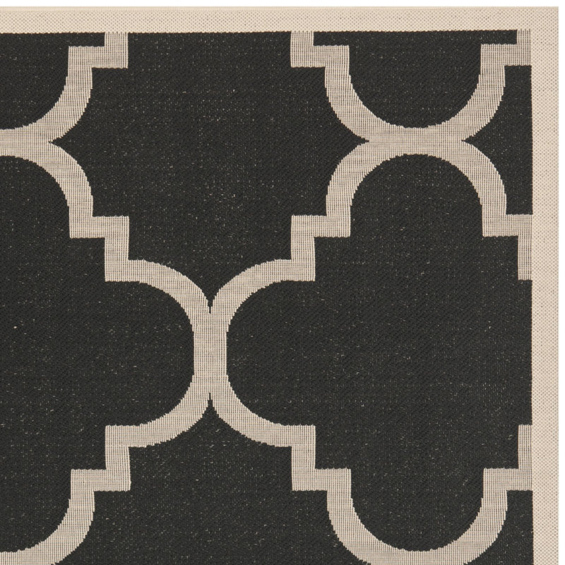 Herefordshire Performance Geometric Indoor/Outdoor Area Rug, Rectangle 5'3" x 7'7"