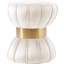 Cerjio Velvet Ottoman-872865017