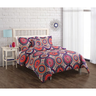 Nina Boho Modern & Contemporary Geometric Shapes Comforter