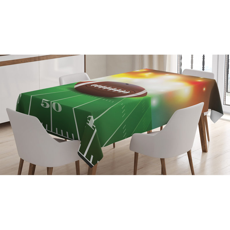 Sports Tablecloth, 70" L x 52" W