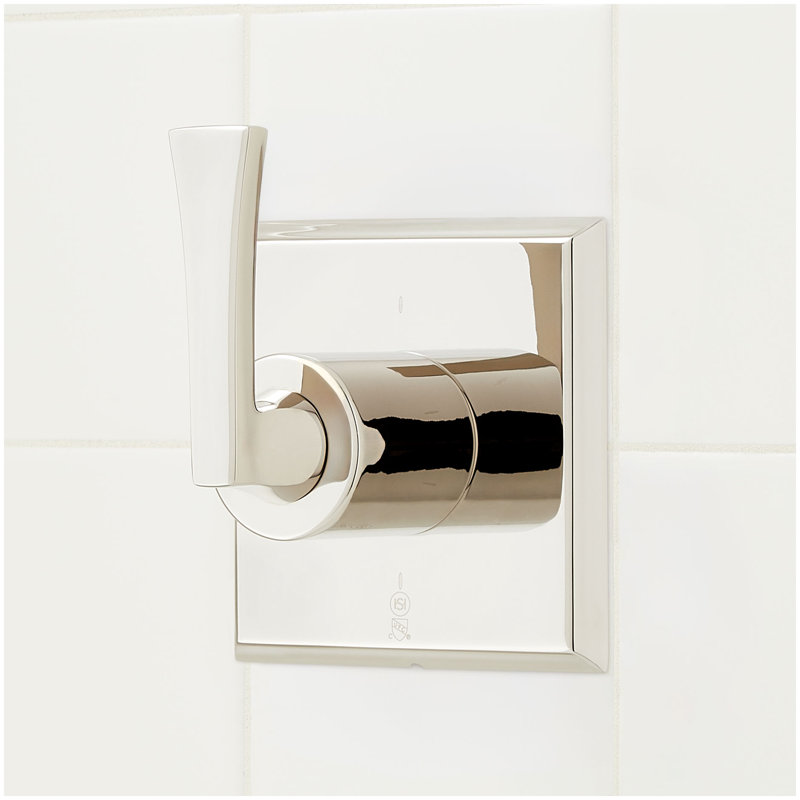 Vilamonte Pressure Balance Shower System with Hand Shower - Polished Nickel, Polished Nickel