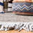 Exley Hand Woven Leather/Cotton Solid Color Rug in Light Gray-242873868