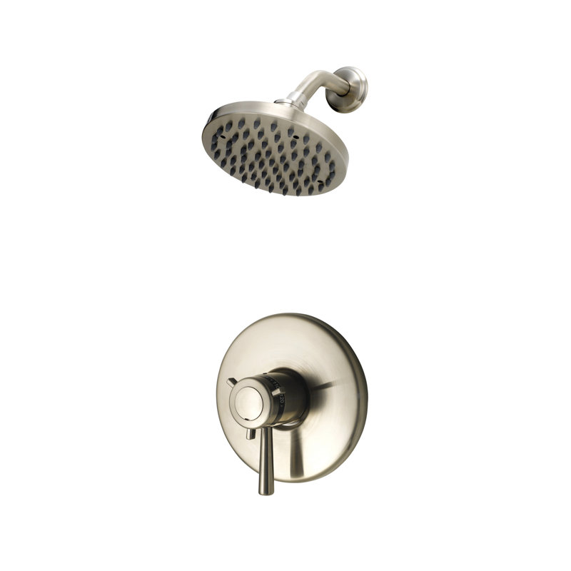 Pressure-Balanced Shower Faucet, Brushed Nickel