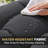 Outdoor/indoor Lounge Chair With Ottomans, Double Wicker Club Chair Loveseat With Thick Gray Cushion-1399650050