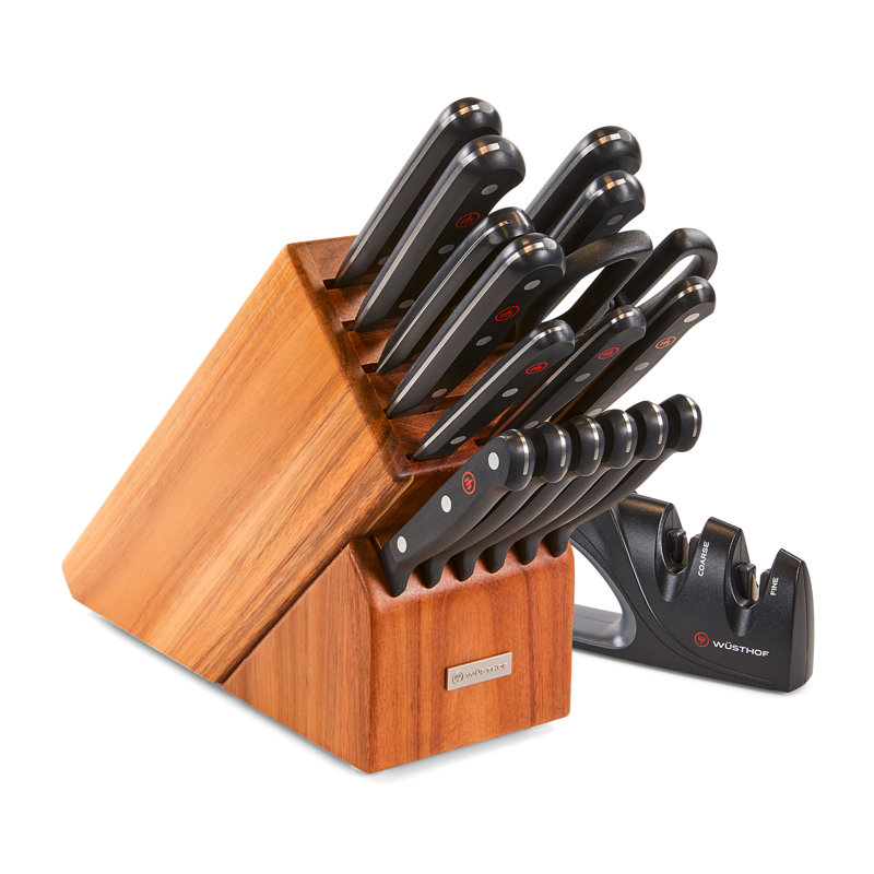 WÜSTOF Gourmet 18-Piece Knife Block Set