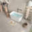 49'' Acrylic Freestanding Soaking Bathtub, Square-Shape Japanese Soaking Hot Tub, Chrome Overflow And Quick Drain-116559301