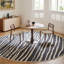 Bureau rond moderne et minimaliste-2080392695
