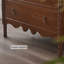 Commode 4 tiroirs rétro, bois classique