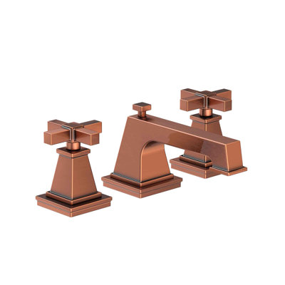 Malvina Widespread Bathroom Faucet with Drain Assembly