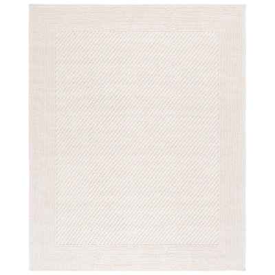 Natura Solid Color Area Rug In Ivory