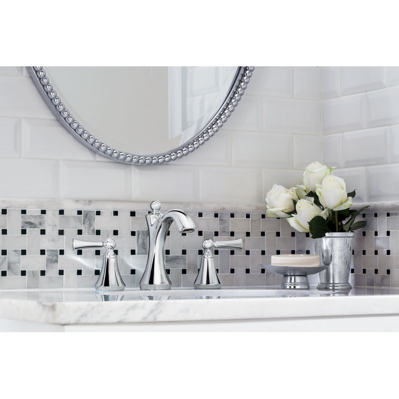 Garniture et valve Wynford 2H, chrome, Chrome chrome