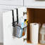Blackened Iron Over-the-Door Organizer Basket