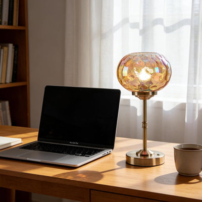 Glass Table Lamp