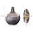 Advik Polished Silver Vase- Short-1434871745