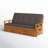 Stratford Full Futon Frame Includes Storage Drawers with Mattress-996235478-1025759435
