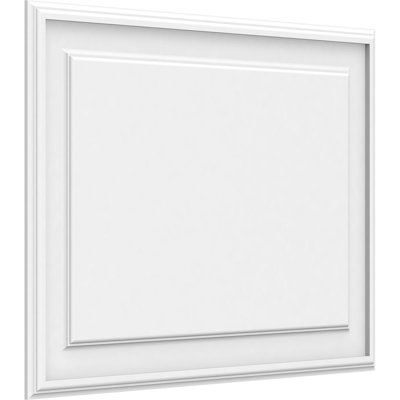 Panneau mural surélevé en PVC blanc Legacy