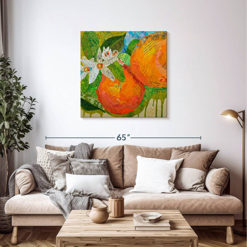 Yarlin, Floride, oranges, H 36 po x l 36 po