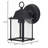 1 Light Exterior Lighting In Black Finish And Clear Shade-246020429