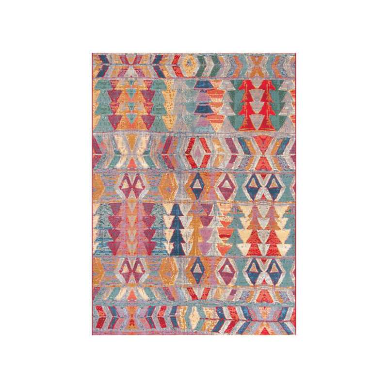 Tolland Multi Tamarindo Indoor/Outdoor Modern Rug, Rectangle 7'1" x 10'