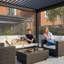 GRDN living Fabric Screen for Pergola-138398273