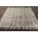 Tapis gris / beige tissé à plat à la main Bedivere