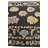 Jose Black Rug