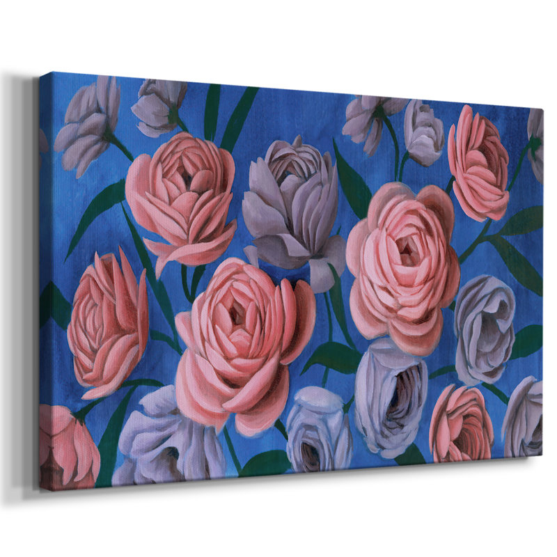 Layered Petals III -Galery Enveloppé Cavas, 12 x 18