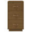 Sindel 3 Drawer Bedside Table-553991431