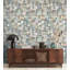 Crafted Glimmery Brush Design 27.9' L x 27.5" W Wallpaper Roll-74684643