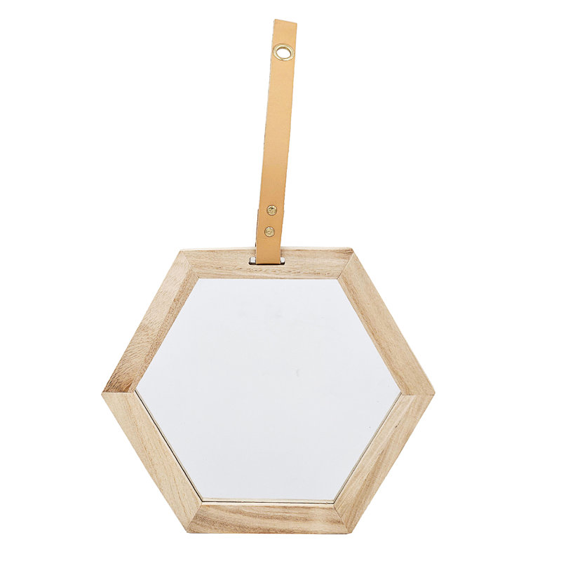 Harlan Hexagon Mirror, 9.8" x 11.2"
