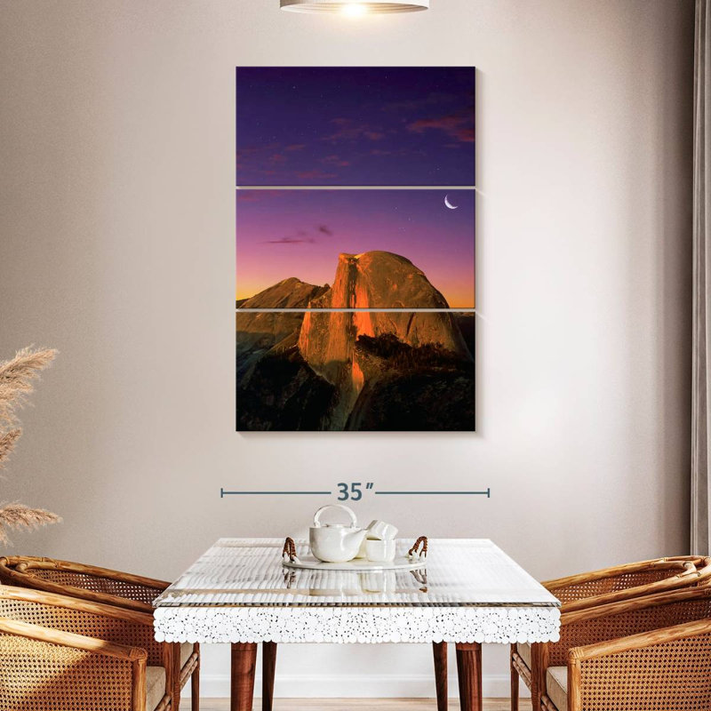 Half Dome At Twilight, 50" H x 32" W