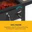 Klarstein 108.7cm W Barrel Charcoal Grill
