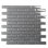 11.9"X 11.9" Polished Glass Brick Tile