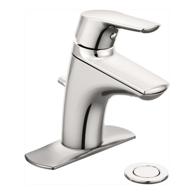 Method Single Hole Bathroom Faucet with Drain Assembly Less Handles